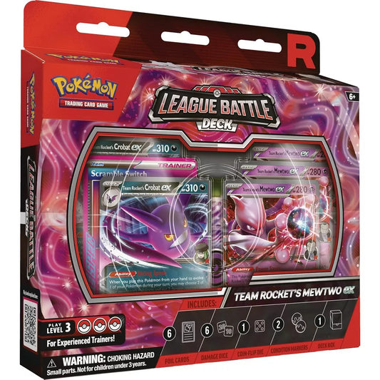 Pokemon TCG: Team Rocket’s Mewtwo ex League Battle Deck