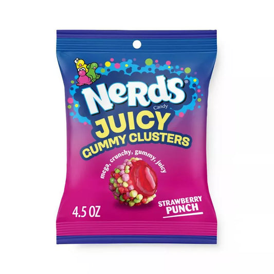 Nerds Juicy Gummy Clusters Peg - 4.5oz