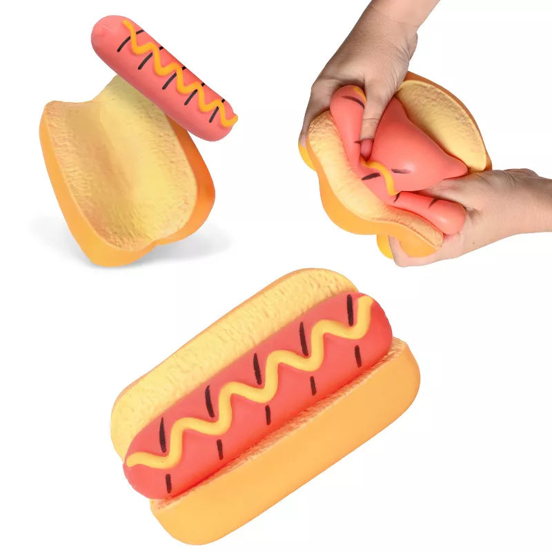 Squeeezy Hot Dog Fidget Toy