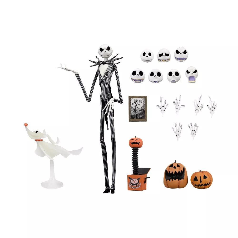 Nightmare Before Christmas Ultimate Jack Skellington 7" Scale Action Figure