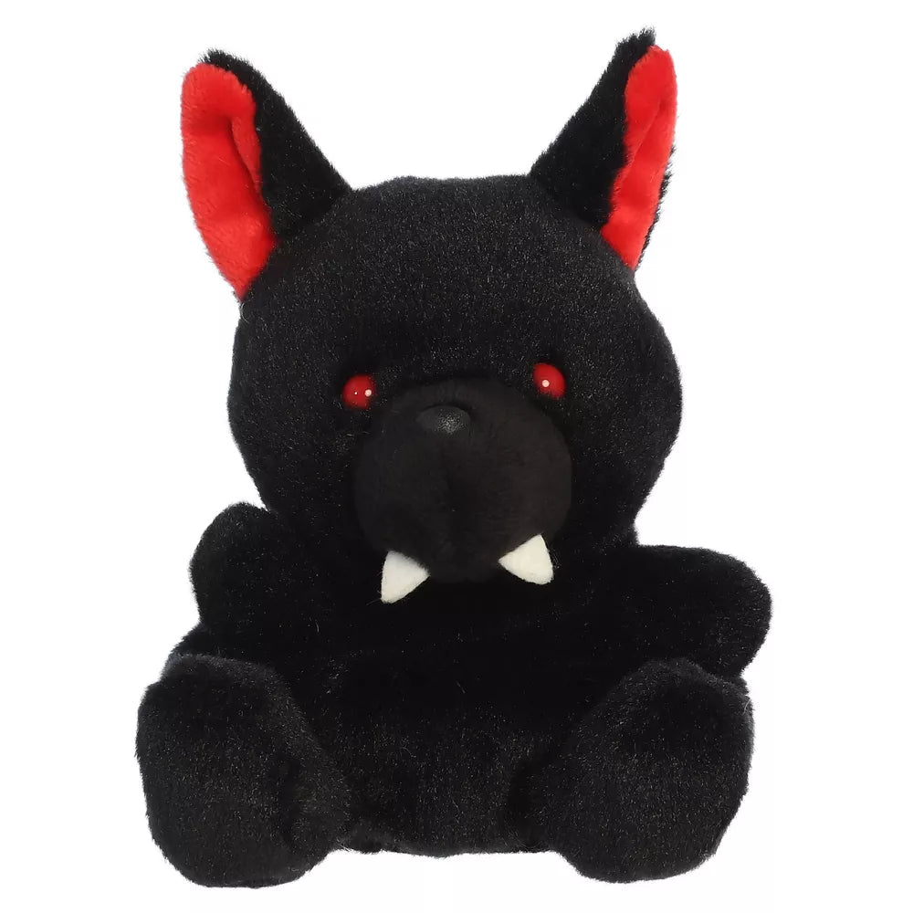Dante Hellhound Palm Pals Adorable Stuffed Animal Black 5.5"
