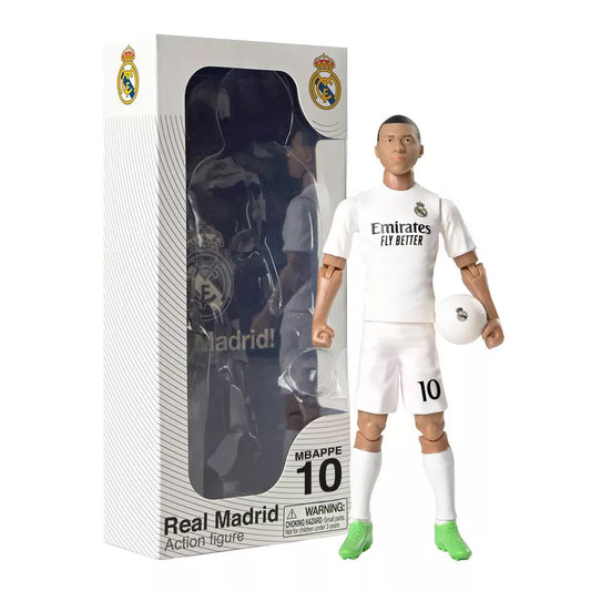 SOCKERS Real Madrid Mbappe 8" Collectible Soccer Action Figure