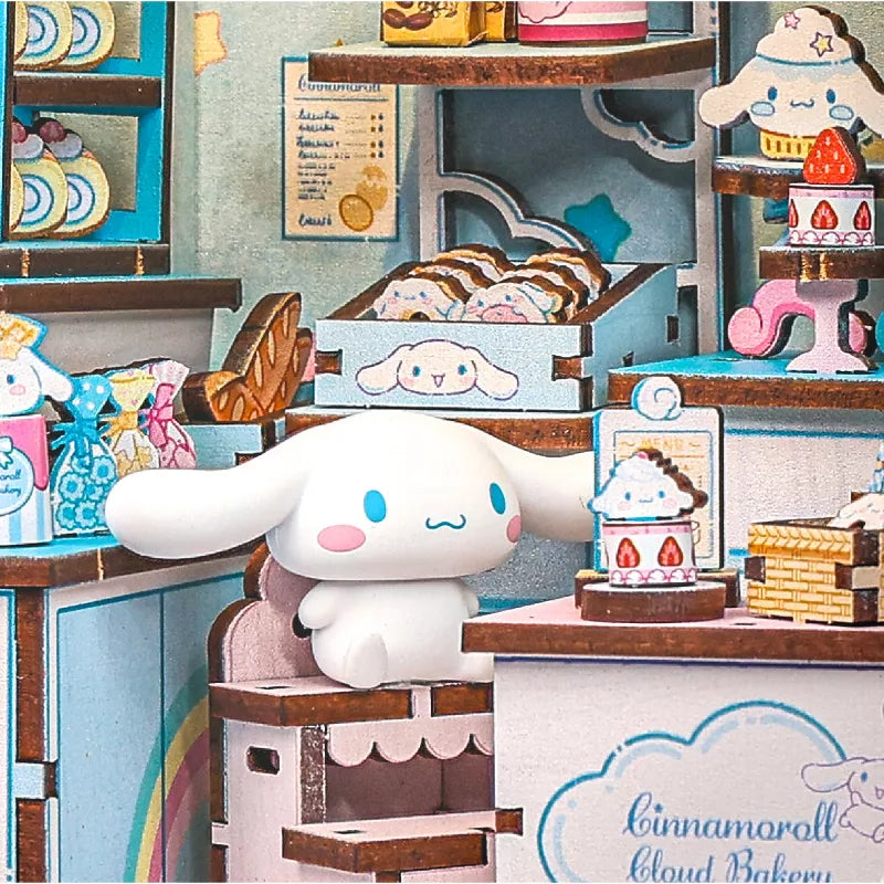 Hands Craft Cinnamoroll Cloud Bakery Book Nook Kit