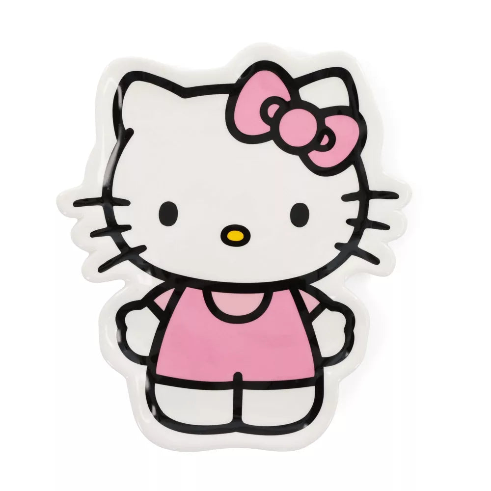 Sanrio Hello Kitty Pink Outfit Sculpted Ceramic Dish