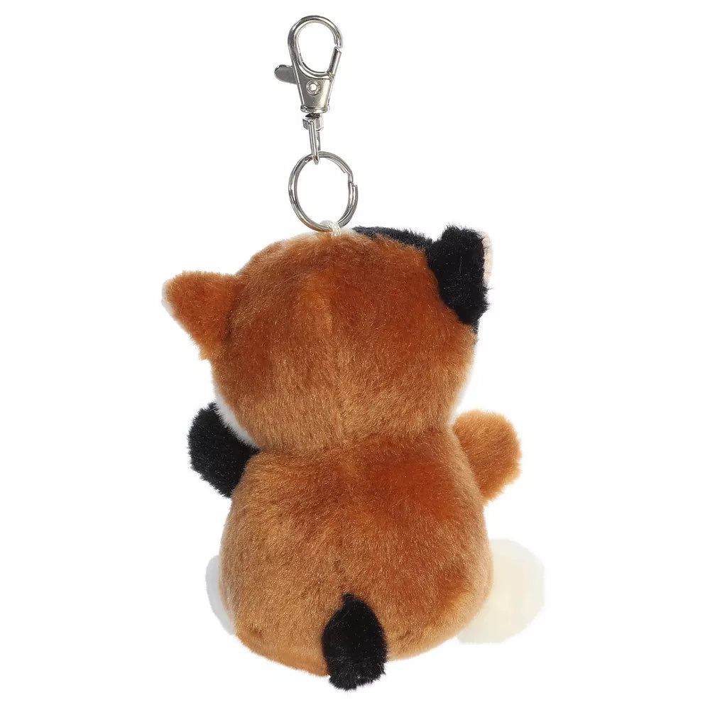 Aurora Mini Peebs Calico Cat Palm Pals Adorable Clip-On Multicolor 4"