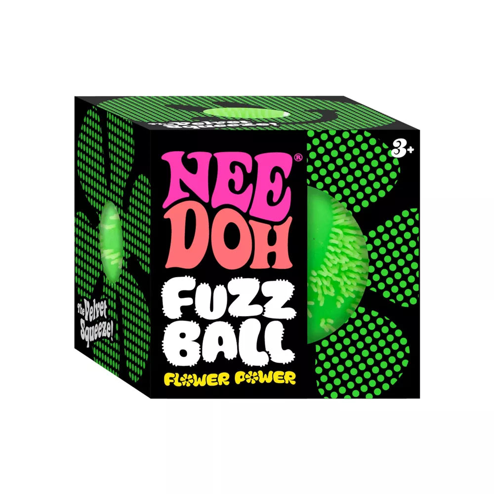 NeeDoh Fuzz Ball Flower Power (Random Color)