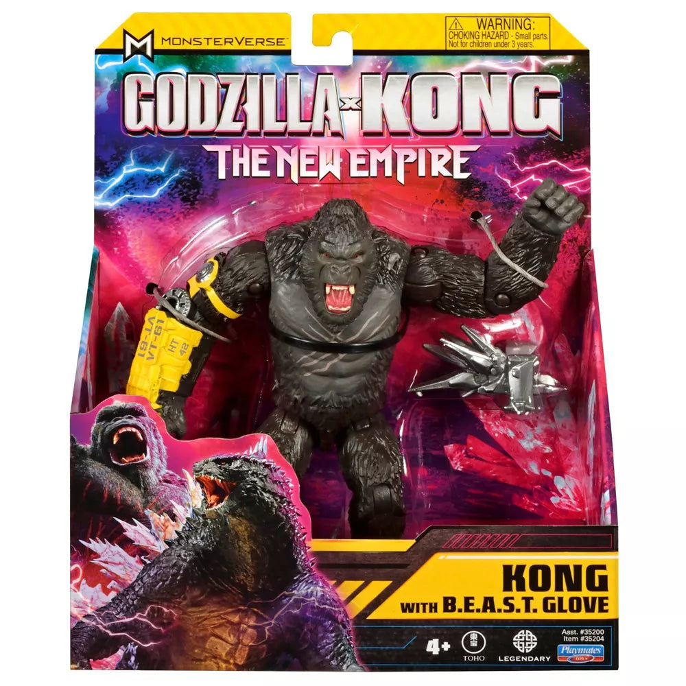 Godzilla x Kong: The New Empire Kong with B.E.A.S.T. Glove Figure