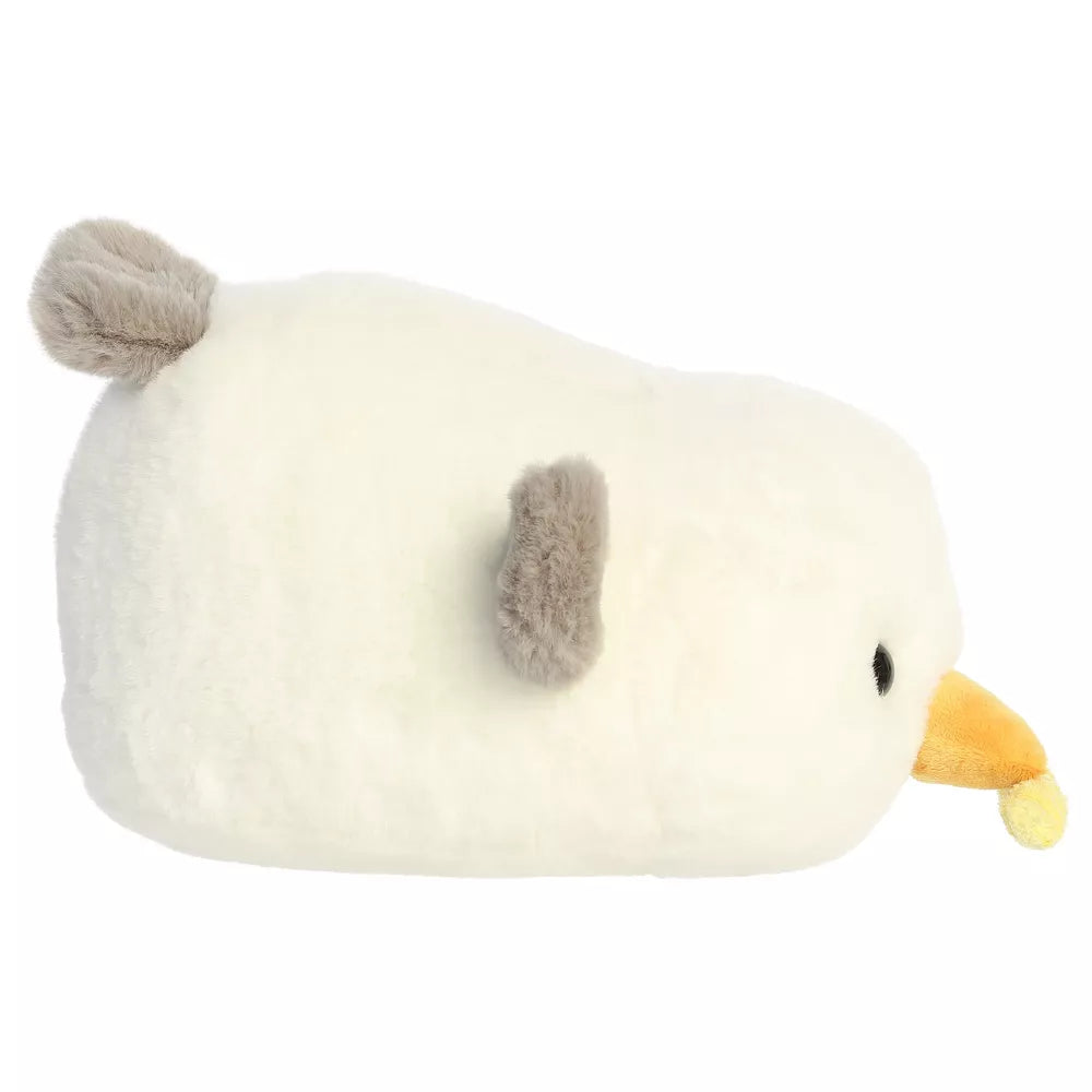 Salty Seagull With Fry Spudsters Adorable Stuffed Animal White 12"