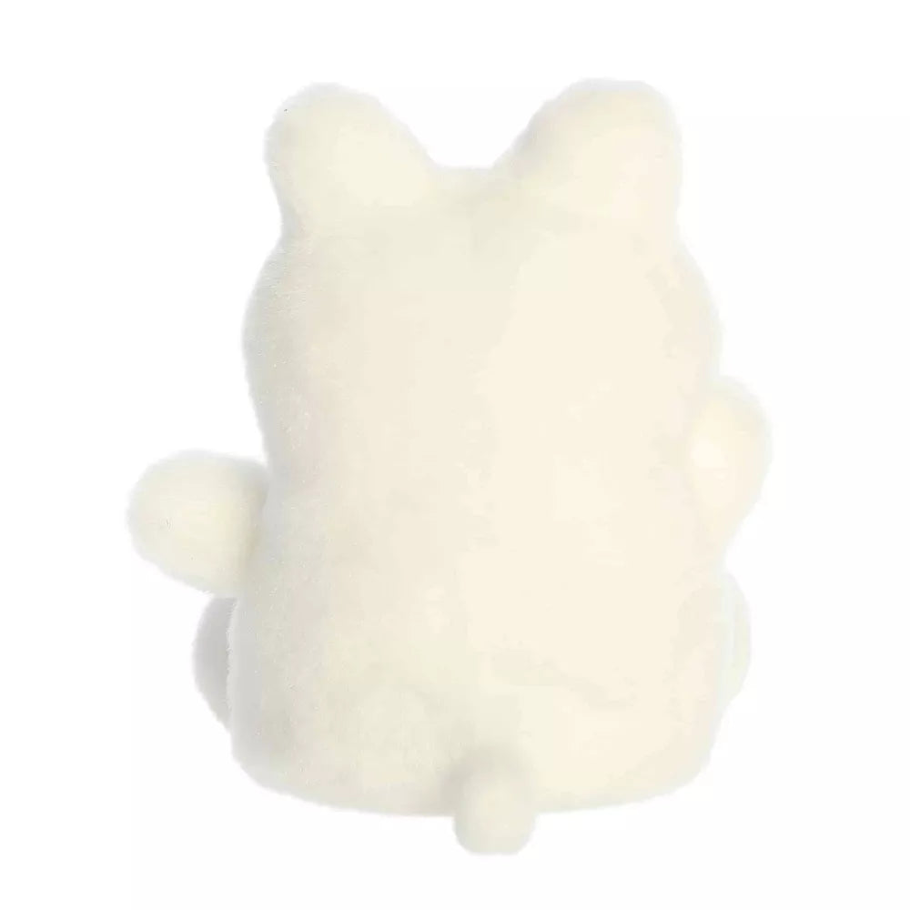 Kota Lucky Cat Palm Pals Adorable Stuffed Animal White 5"