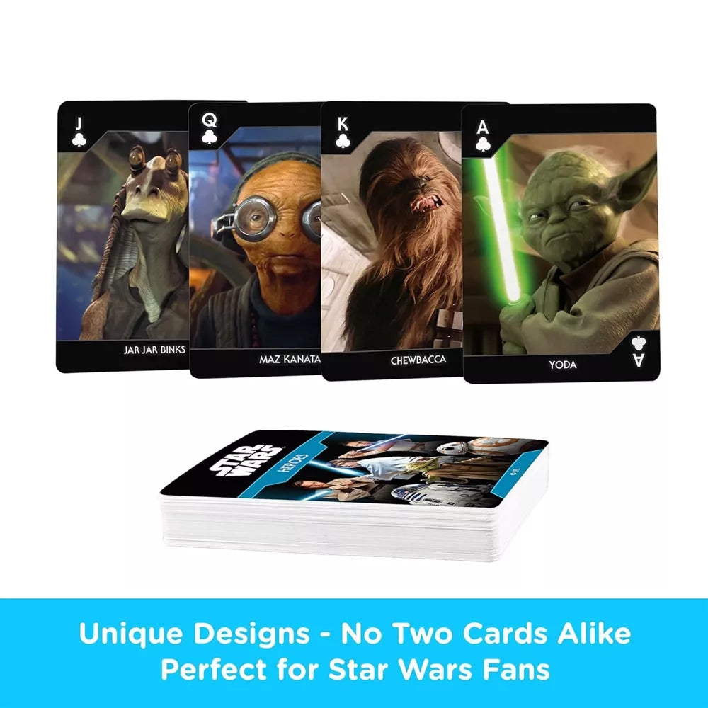 Star Wars Heroes Playing Cards Deck