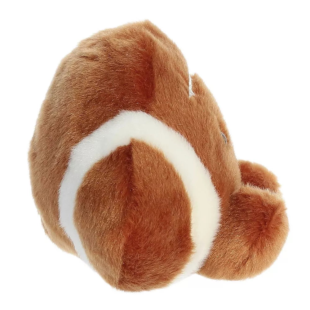Aurora Small Tackle Football Palm Pals Adorable Stuffed Animal Brown 5.5"
