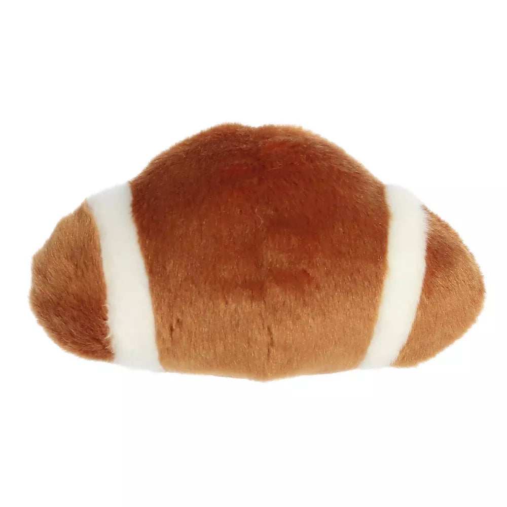 Aurora Small Tackle Football Palm Pals Adorable Stuffed Animal Brown 5.5"