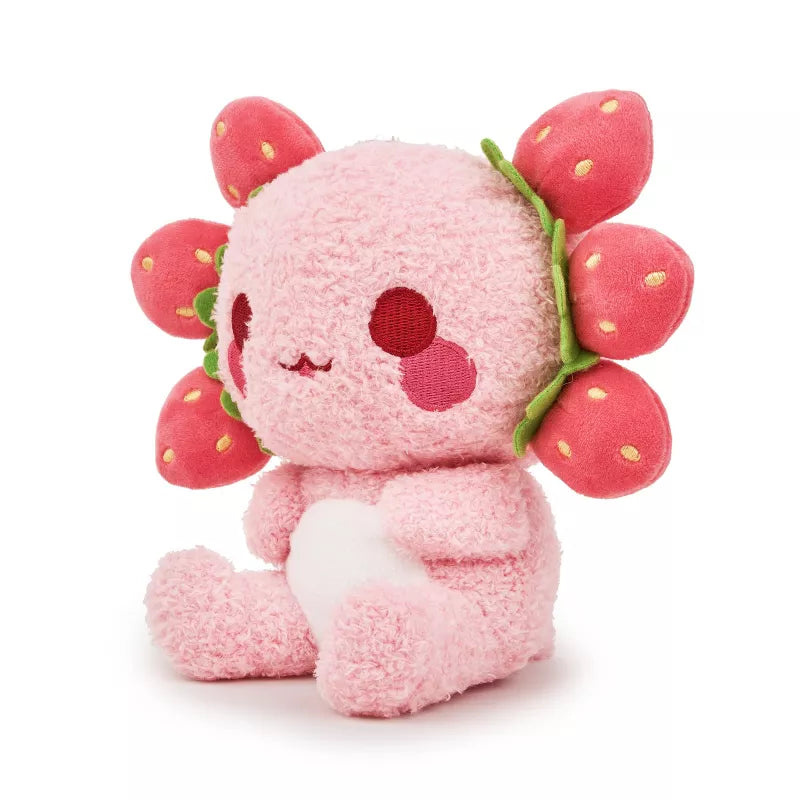 Cuddle Barn: Lil Series - Strawberry Axolotl (Scented Kawaii Tropical) Plush
