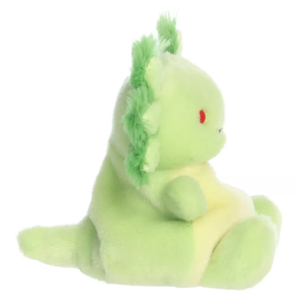 Ecto Radioactive Axolotl Palm Pals Adorable Stuffed Animal Green 5"