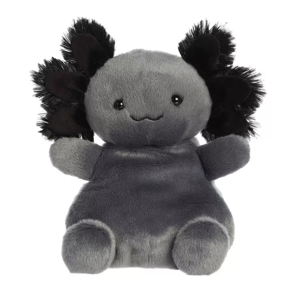 Onyx Axolotl Palm Pals 8in Plush