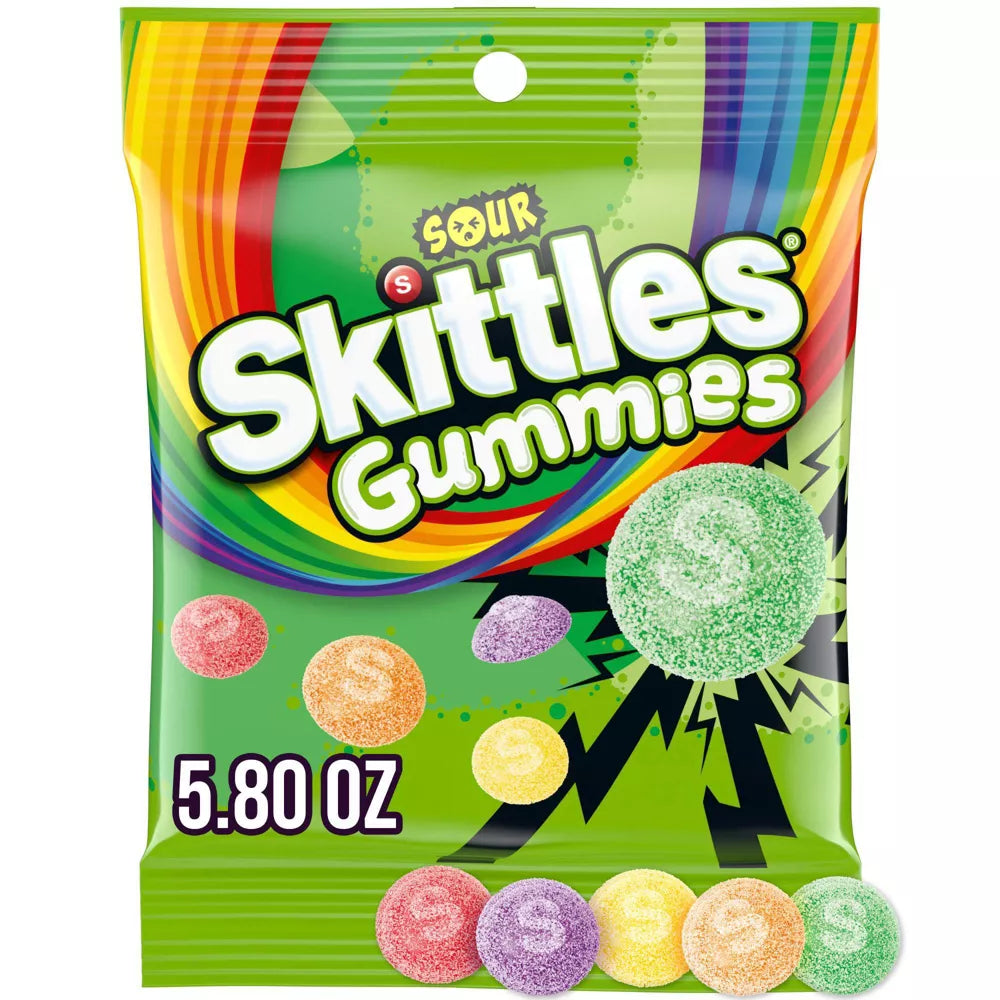 Skittles Sour Gummies Candy