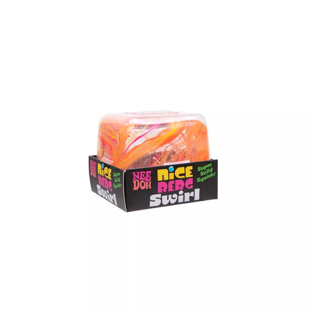 NeeDoh - Nice Berg Swirl Squishy Toy (color may vary)