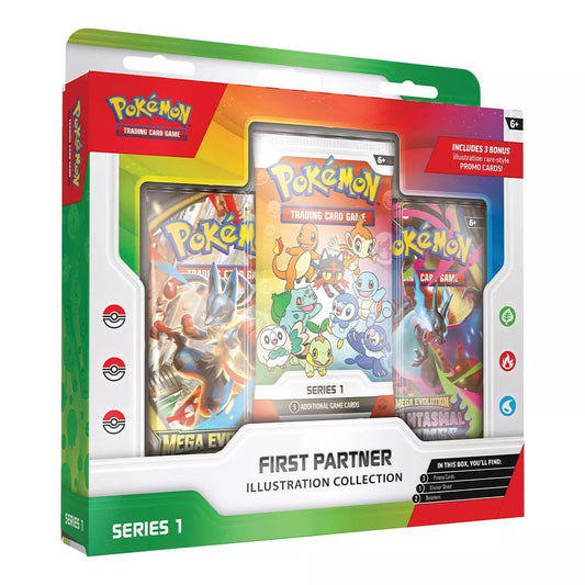 Pokémon Trading Card Game: First Partner Illustration Collection Series 1