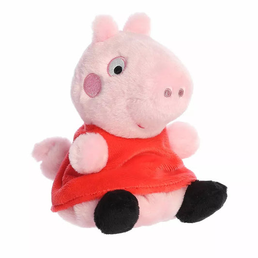 Aurora Mini Peppa Pig Palm Pals 5in Stuffed Animal