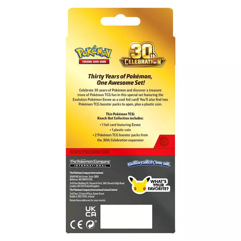 Pokémon Trading Card Game: 30th Celebration Knock Out Collection