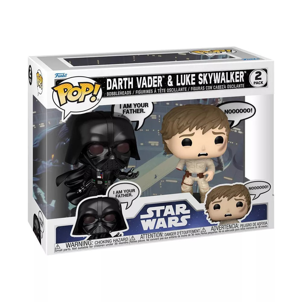 Funko Pop! Star Wars: Sayings Vader and Luke - 2pk