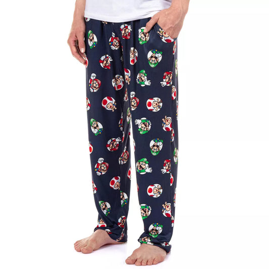Super Mario Bros AOP Pajama Pants