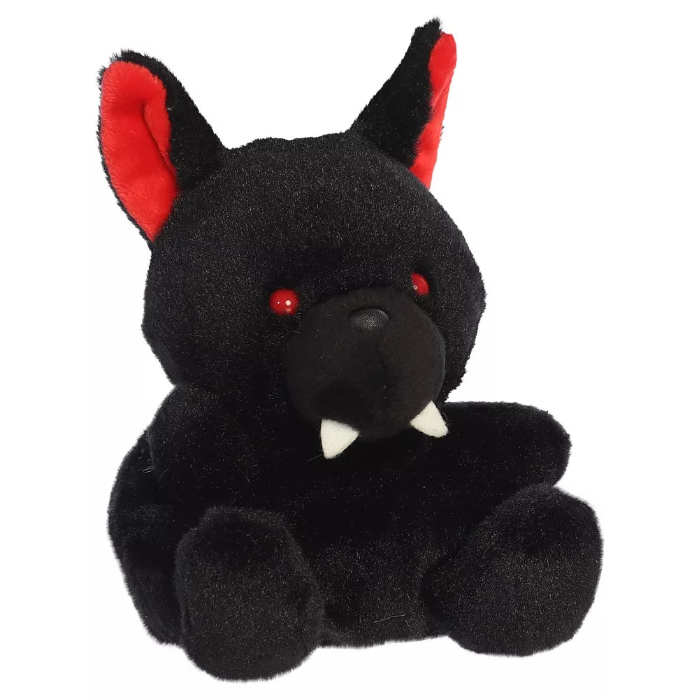 Dante Hellhound Palm Pals Adorable Stuffed Animal Black 5.5"