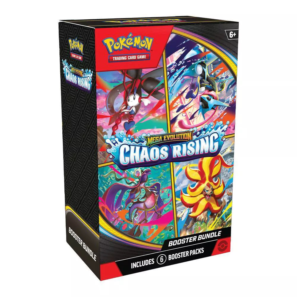 Pokémon Trading Card Game: Mega Evolution Chaos Rising Booster Bundle