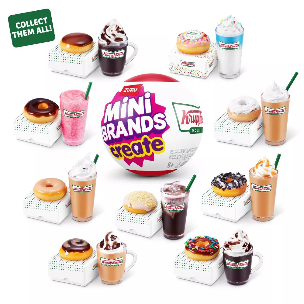 Mini Brands Krispy Kreme Create Series 1 (contents may vary)