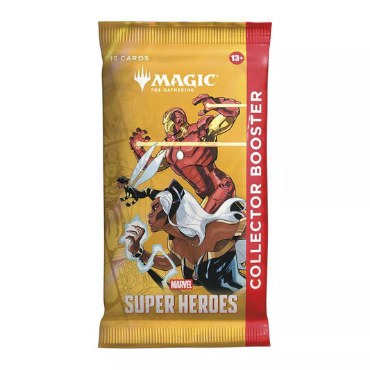 Magic The Gathering: Marvel Super Heroes Collector Booster (style may vary)