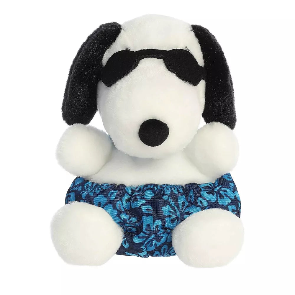 Mini Palm Pals Surfer Snoopy Peanuts Adorable Stuffed Animal