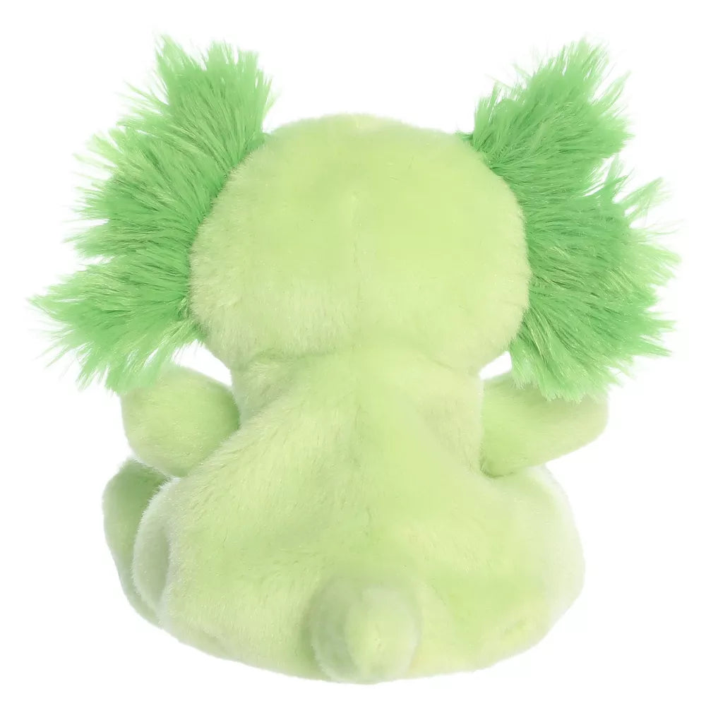 Ecto Radioactive Axolotl Palm Pals Adorable Stuffed Animal Green 5"