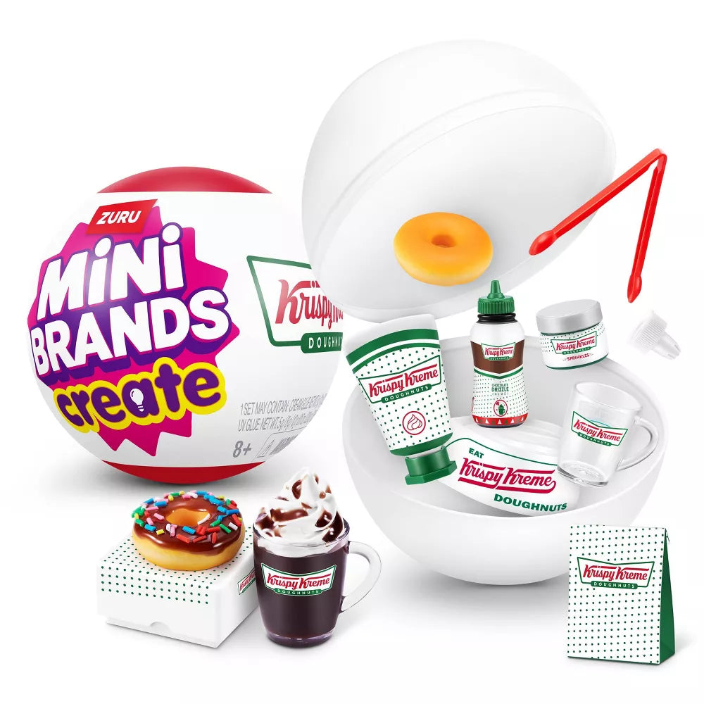 Mini Brands Krispy Kreme Create Series 1 (contents may vary)