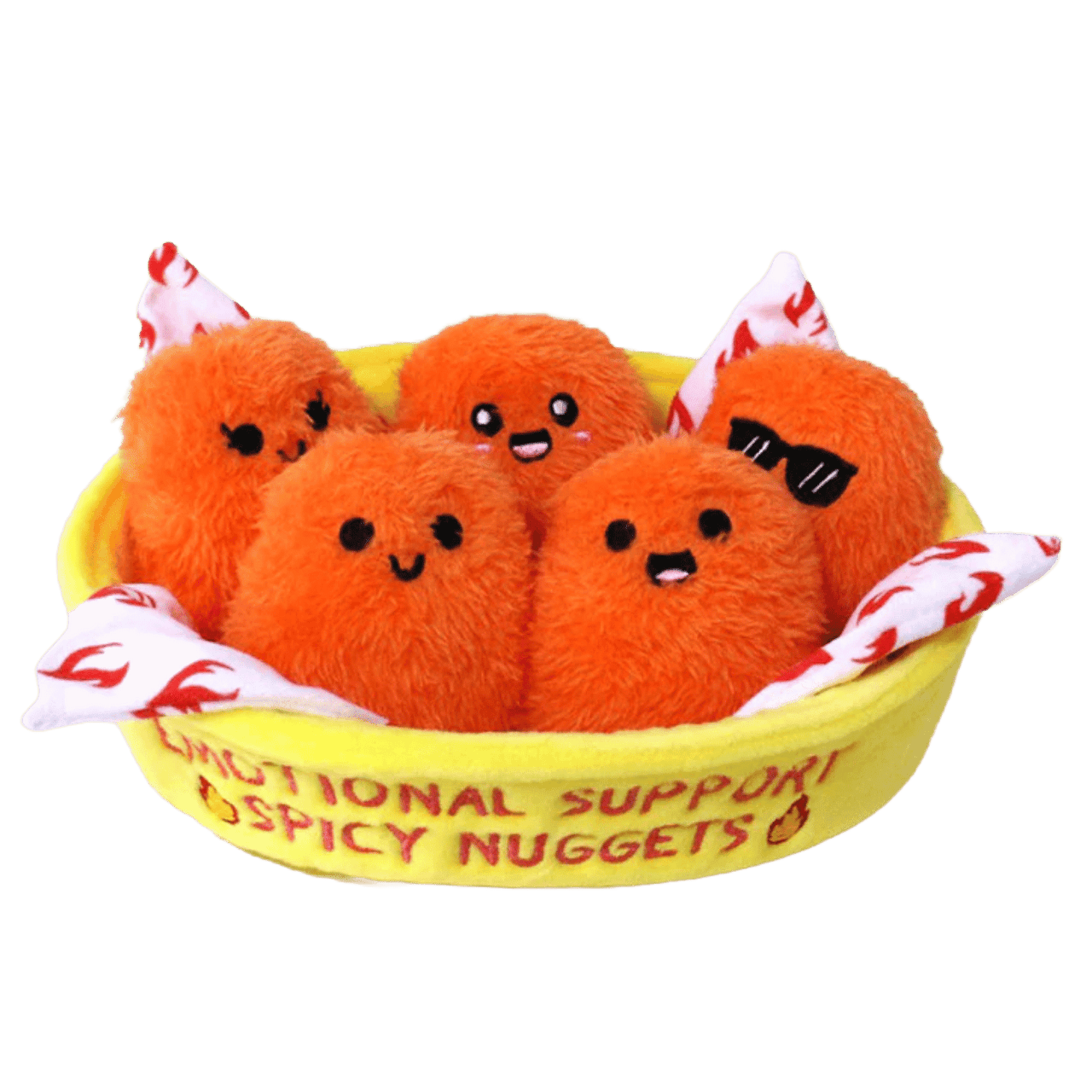 What Do You Meme? Emotional Support Spicy Nuggets Plush