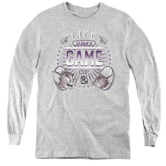 Tom And Jerry Life Is A Game-youth Long Sleeve
