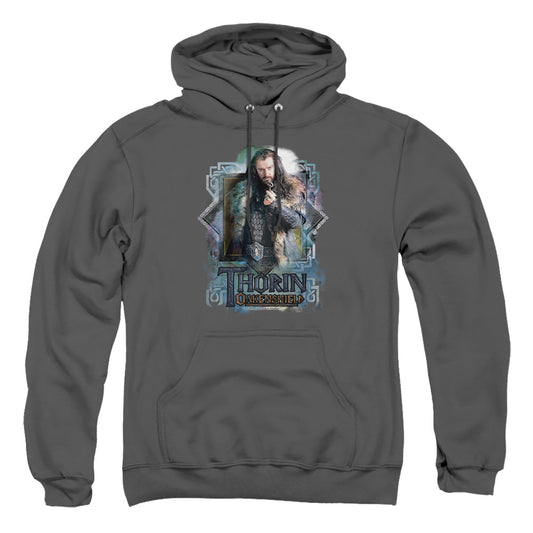 The Hobbit - Thorin Oakenshield - Adult Pull-over Hoodie - Charcoal