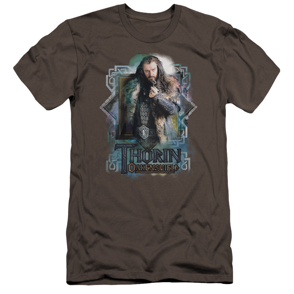 The Hobbit - Thorin Oakenshield-premuim Canvas Adult Slim Fit 30/1 - Charcoal