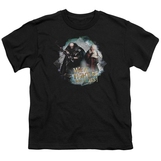 THE HOBBIT WERE FIGHERS - S/S YOUTH 18/1 - BLACK T-Shirt
