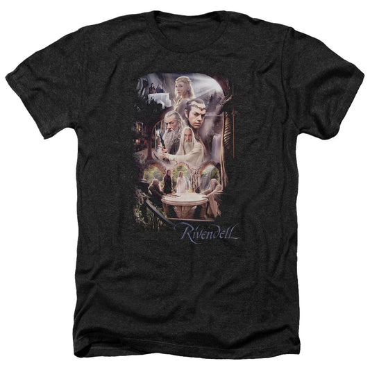 The Hobbit - Rivendell - Adult Heather-black