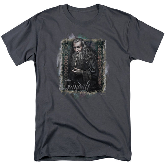 The Hobbit - Gandalf - Short Sleeve Adult 18/1 - Charcoal T-shirt
