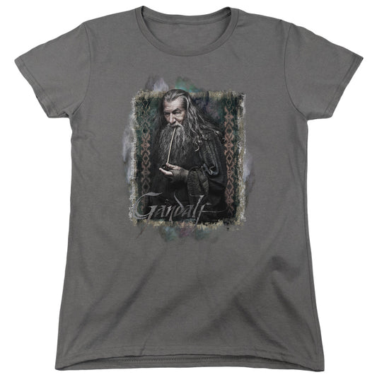 The Hobbit - Gandalf - Short Sleeve Womens Tee - Charcoal T-shirt