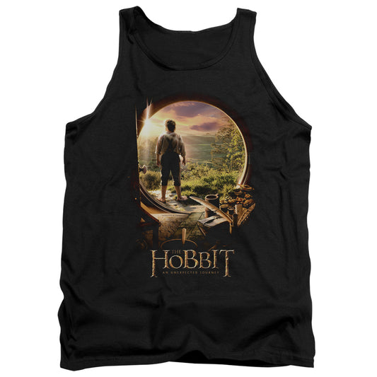 The Hobbit Hobbit In Door - Adult Tank - Black