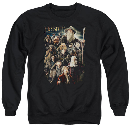 The Hobbit - Somber Company - Adult Crewneck Sweatshirt - Black