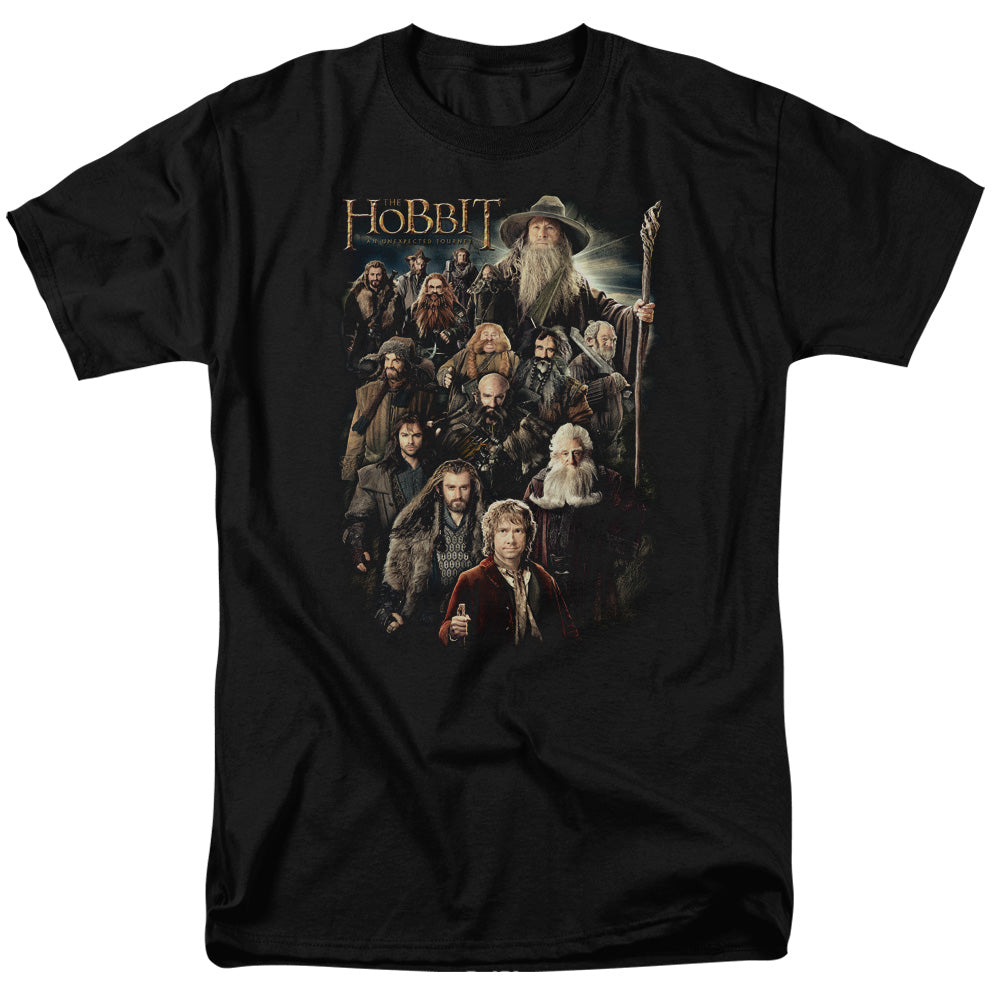 The Hobbit - Somber Company - Short Sleeve Adult 18/1 - Black T-shirt
