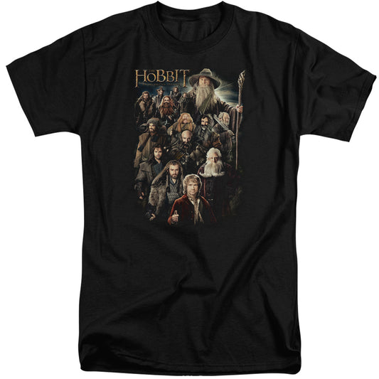 The Hobbit - Somber Company - Short Sleeve Adult Tall - Black T-shirt