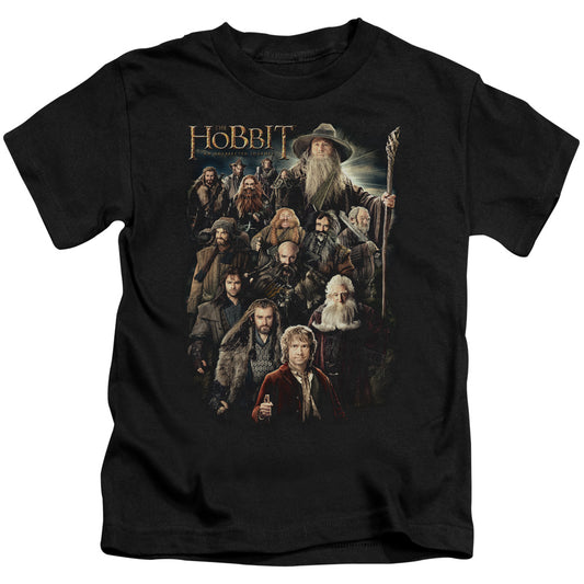 THE HOBBIT SOMBER COMPANY - S/S JUVENILE 18/1 - BLACK - T-Shirt