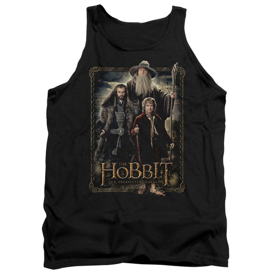 The Hobbit - The Three - Adult Tank - Black