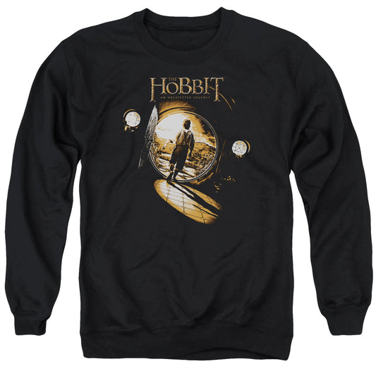 The Hobbit - Hobbit Hole - Adult Crewneck Sweatshirt - Black