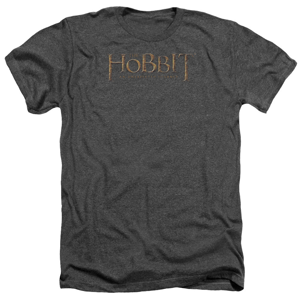 The Hobbit - Distressed Logo - Adult Heather - Charcoal