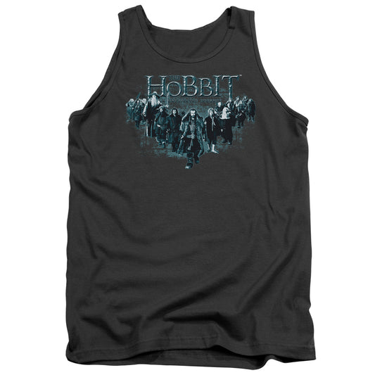 The Hobbit - Thorin And Company - Adult Tank - Charcoal